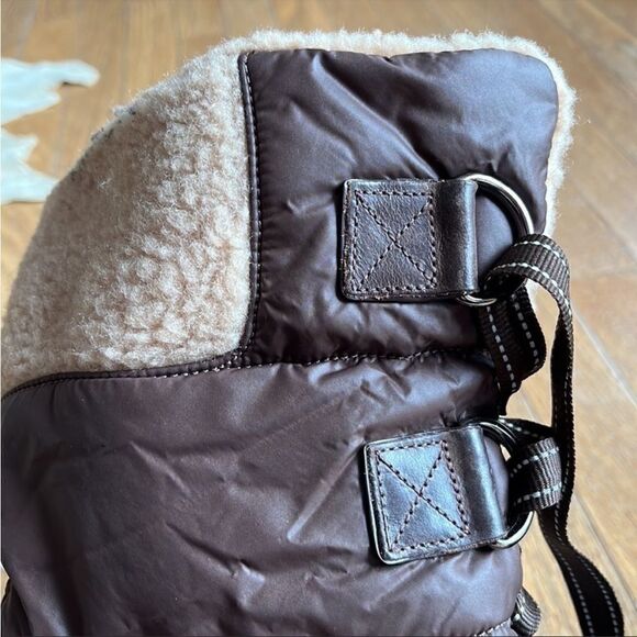 Sperry Harbour Wedge Boots Brown Waterproof Insulated Faux Fur - Picture 14 of 14